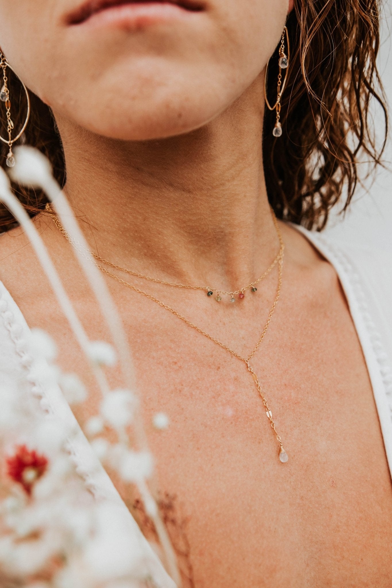 Sweet Pea Midi Necklace - Tree Myriah