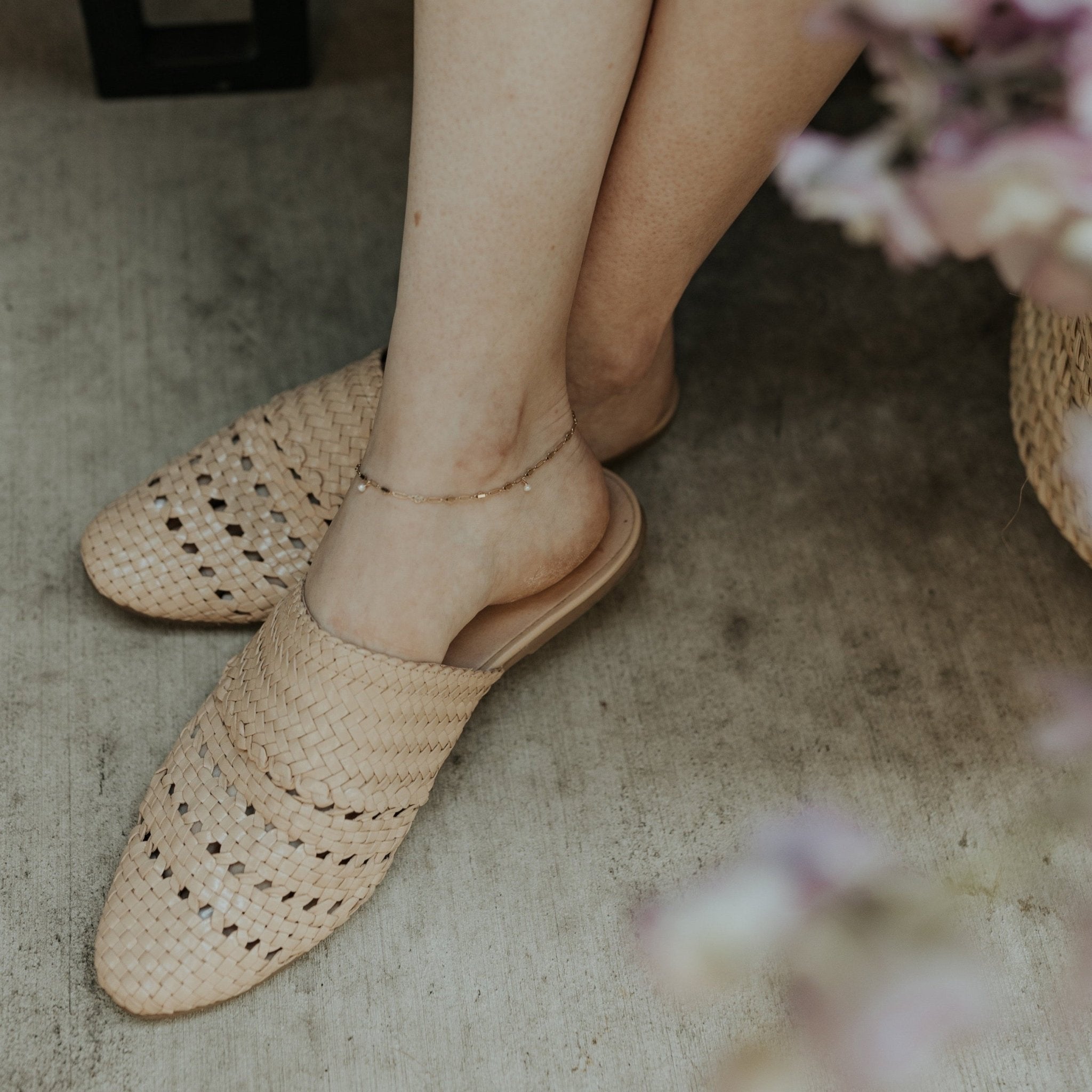 Rainwater Anklet - Tree Myriah