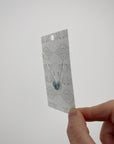 Aquamarine Trio Necklace - Tree Myriah