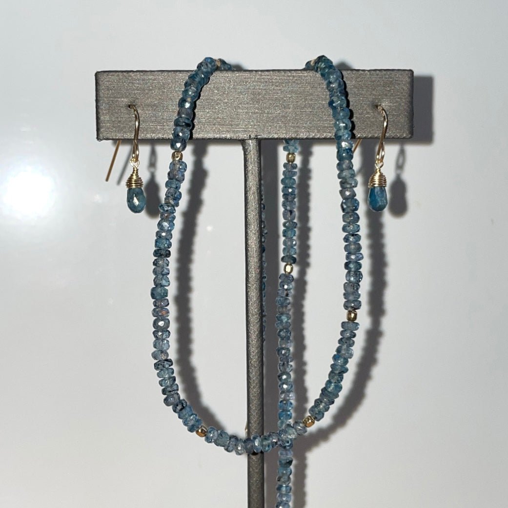 Dainty Kyanite Bree Earrings - Tree Myriah