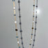 Kyanite and Pearl Lotus Necklace - Tree Myriah