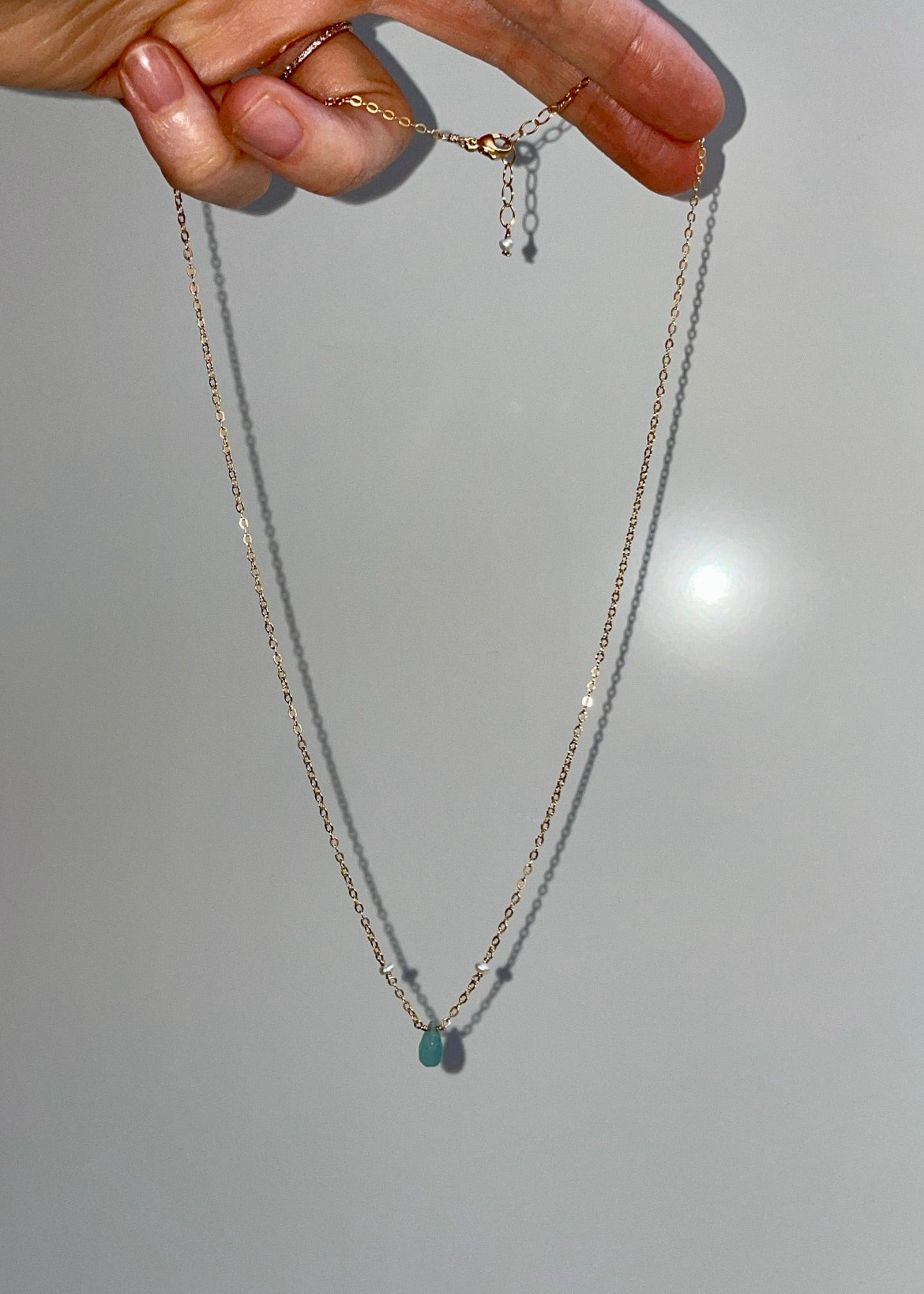 Lagoon Grandidierite Necklace - Tree Myriah