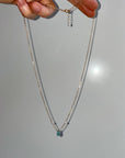 Lagoon Grandidierite Necklace - Tree Myriah