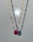 Ruby & Pearl Sophia Necklace - Tree Myriah