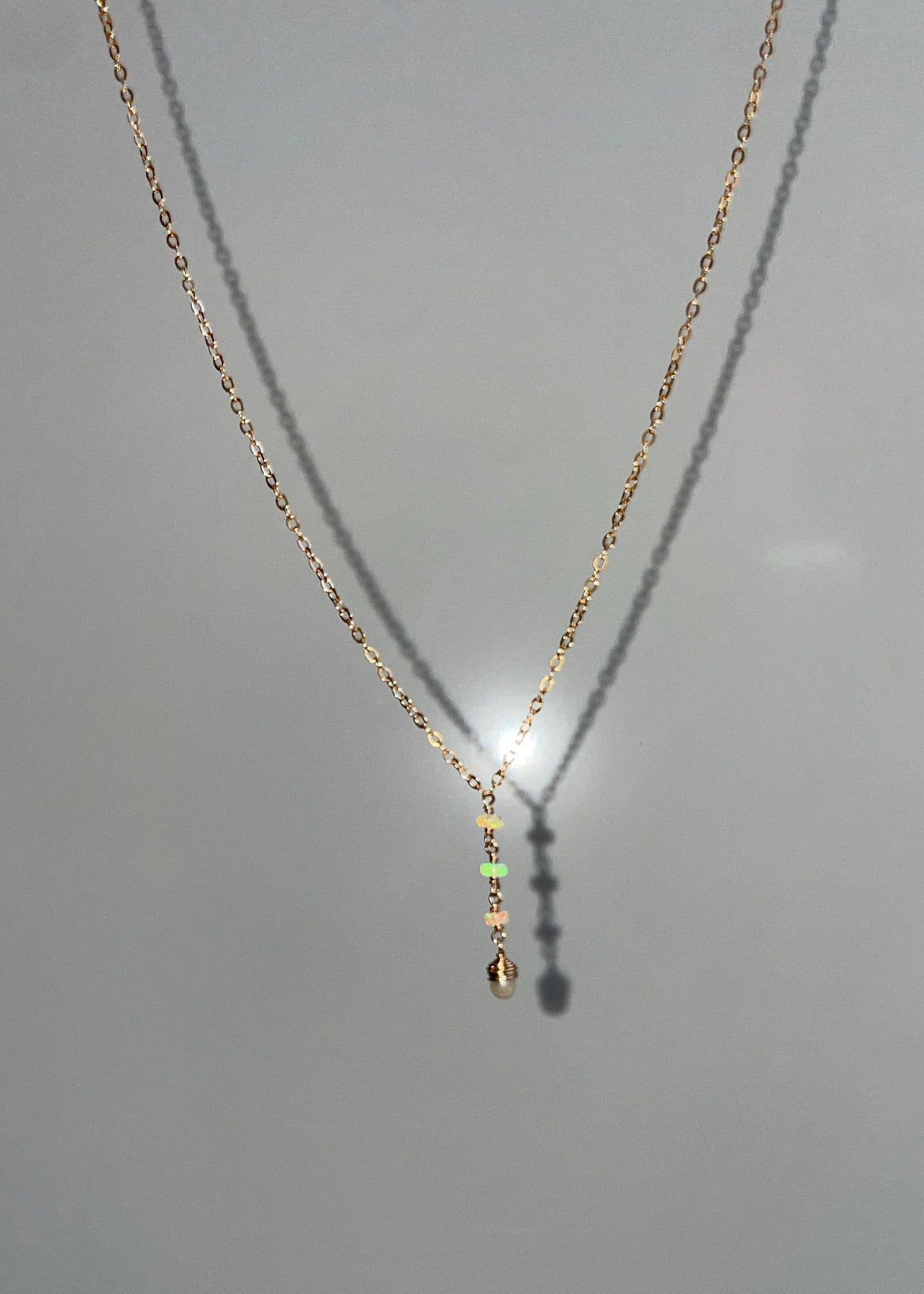 Fiery Opal Dawn Lariat - Tree Myriah