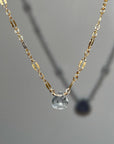 Aquamarine Lillie Necklace - Tree Myriah