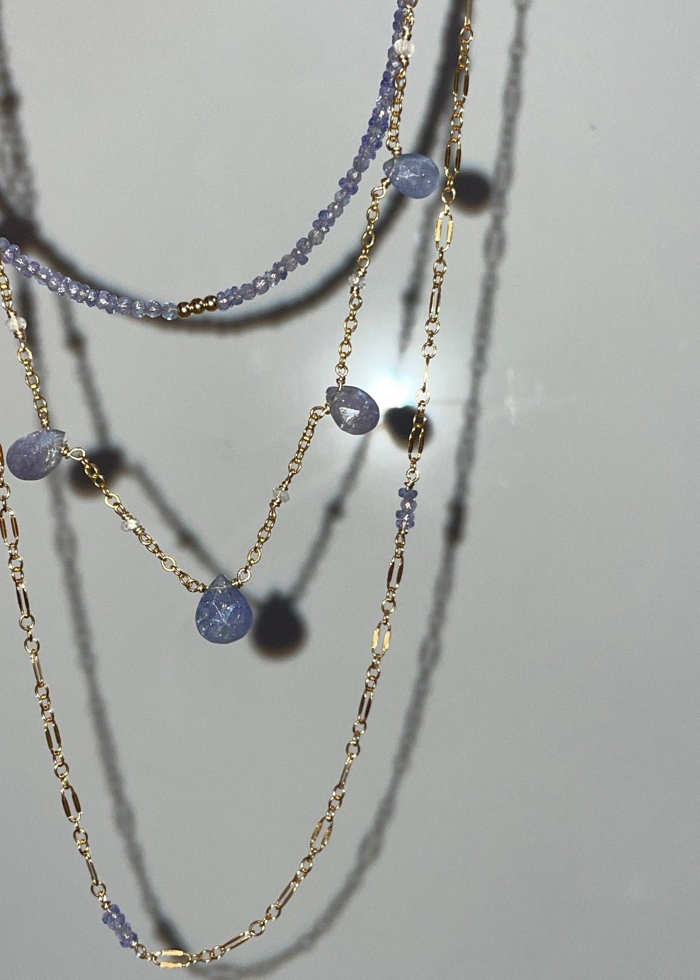 Tanzanite collar - Tree Myriah