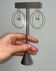 Aquamarine Isla Hoops - Tree Myriah