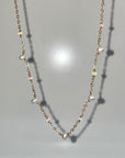 Fiery Opal and Pearl Cove Necklace - Tree Myriah