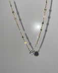 Aquamarine Lillie Necklace - Tree Myriah