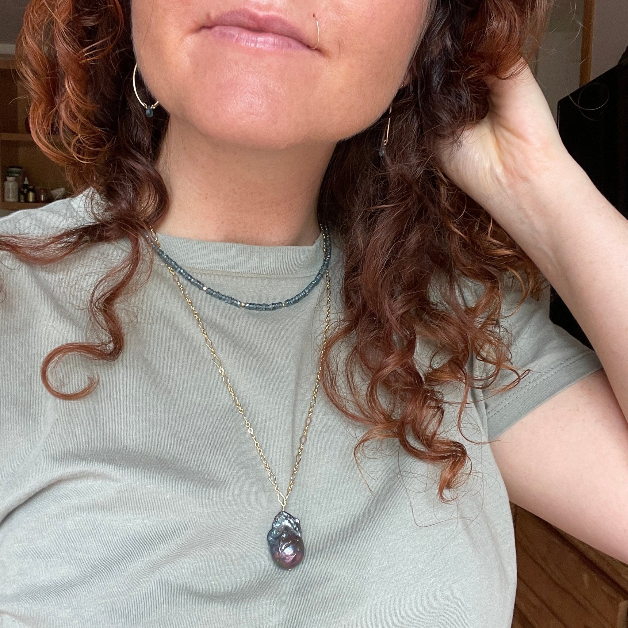 Baroque Pearl Necklace - Tree Myriah