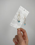 Larimar Kite Earrings - Tree Myriah