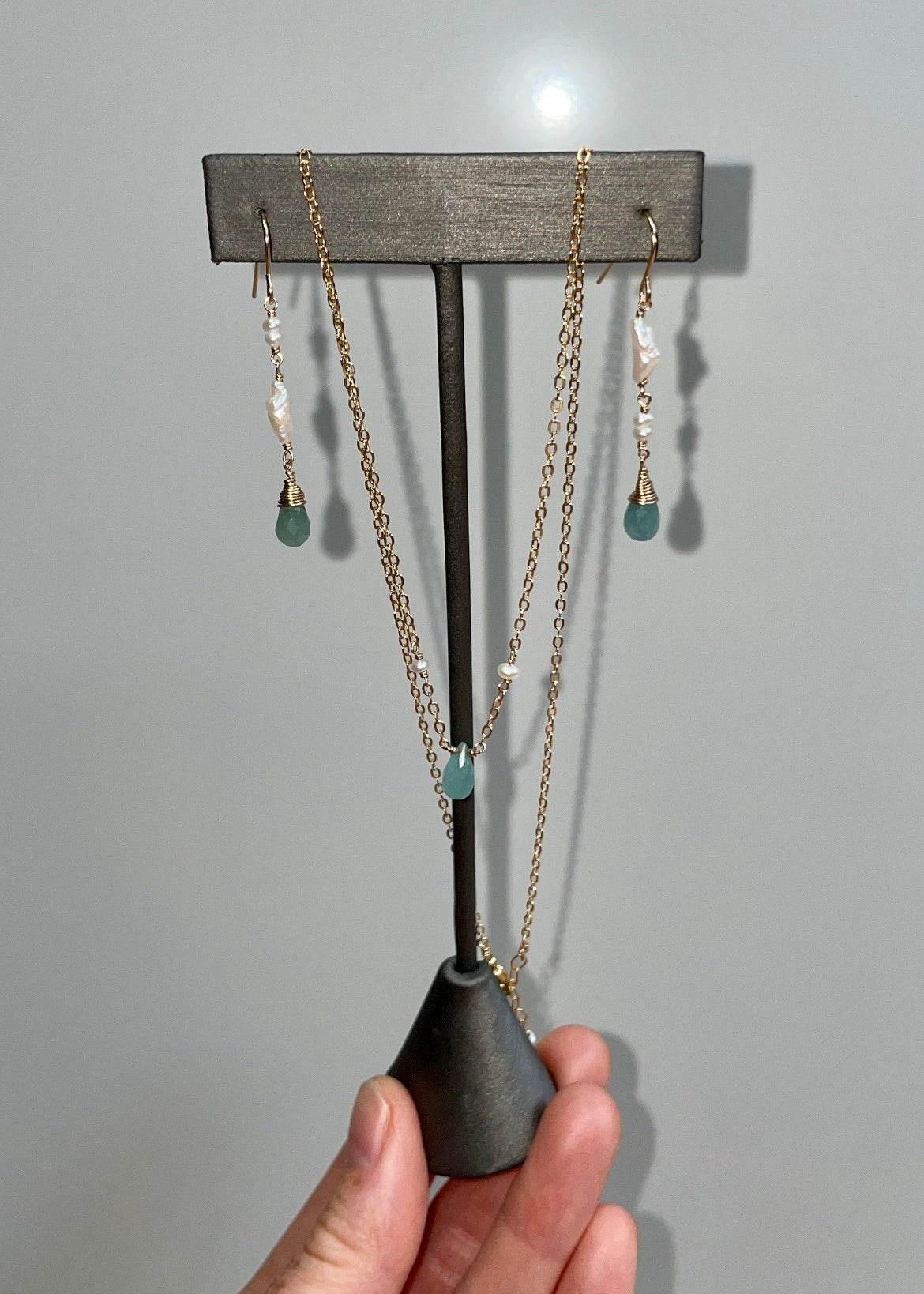 Lagoon Grandidierite Necklace - Tree Myriah