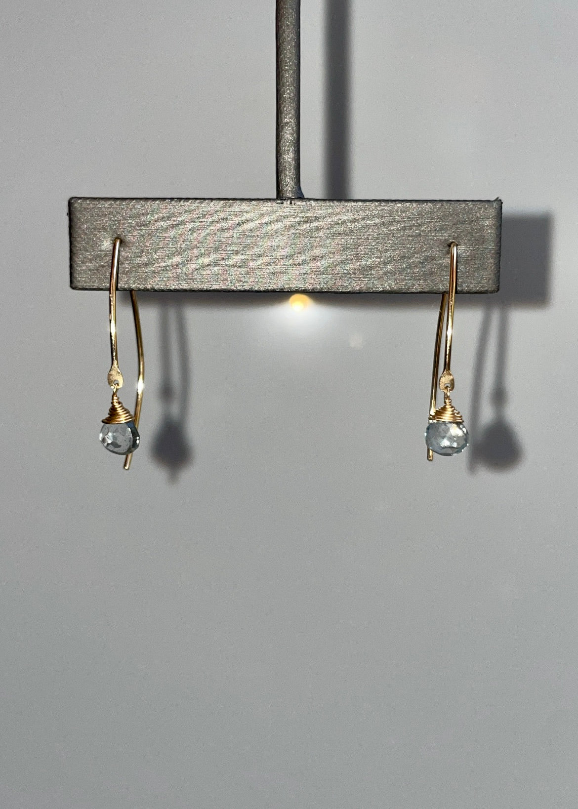 Aquamarine Isla Earrings - Tree Myriah