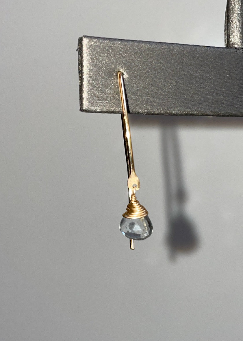Aquamarine Isla Earrings - Tree Myriah