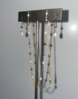 Kyanite and Pearl Lotus Necklace - Tree Myriah