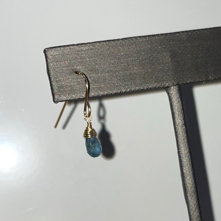 Dainty Kyanite Bree Earrings - Tree Myriah