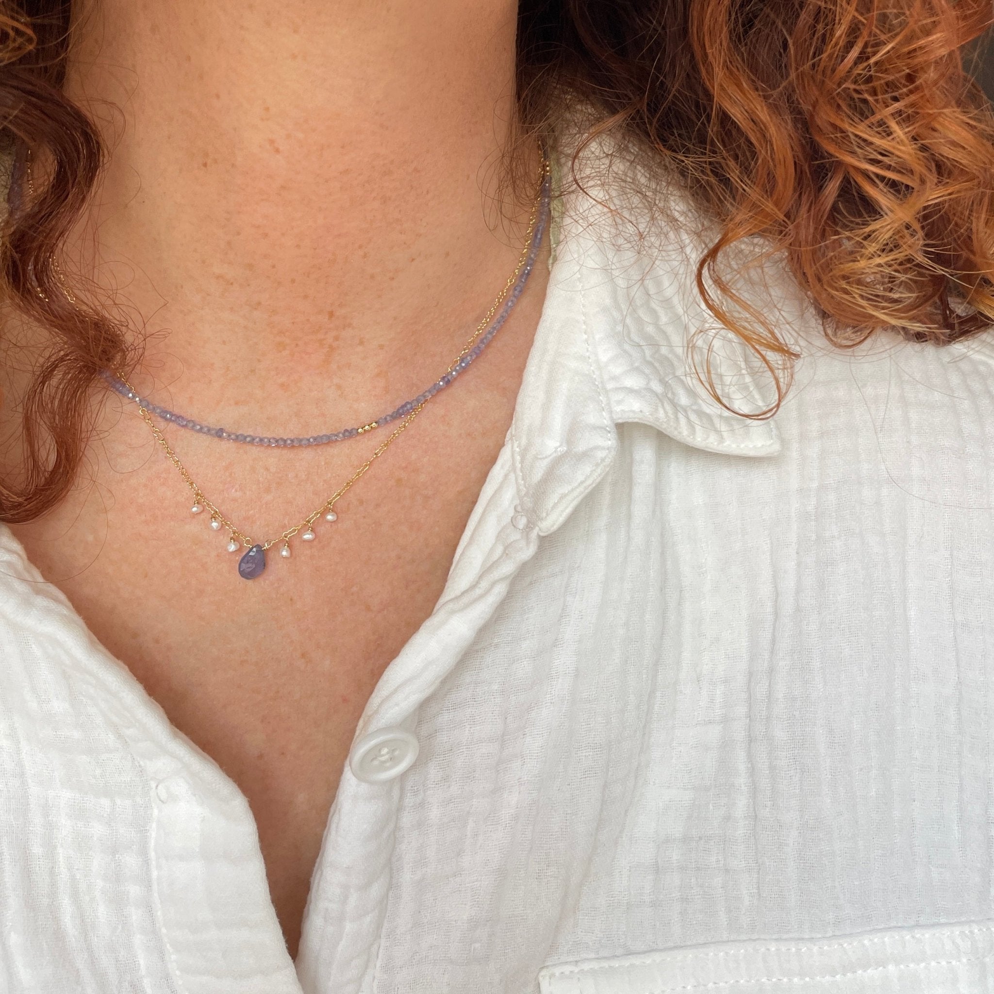 Tanzanite Devotion Necklace - Tree Myriah