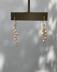 Champagne Pearl Radiant Earrings - Tree Myriah