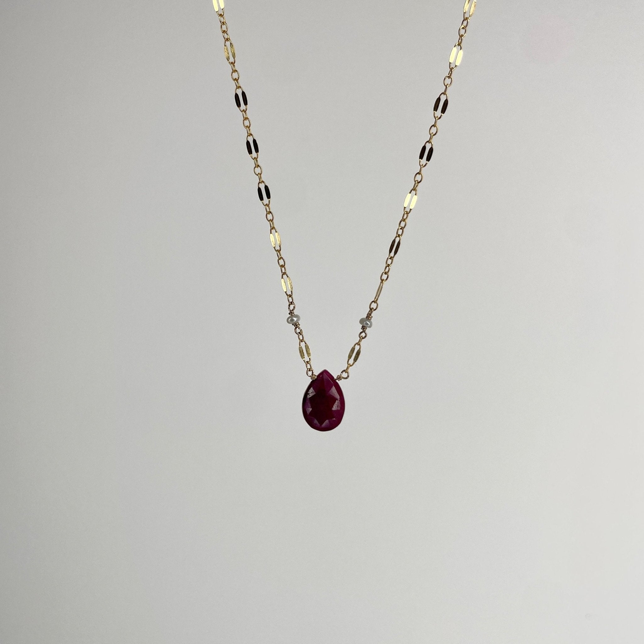 Ruby & Pearl Sophia Necklace - Tree Myriah