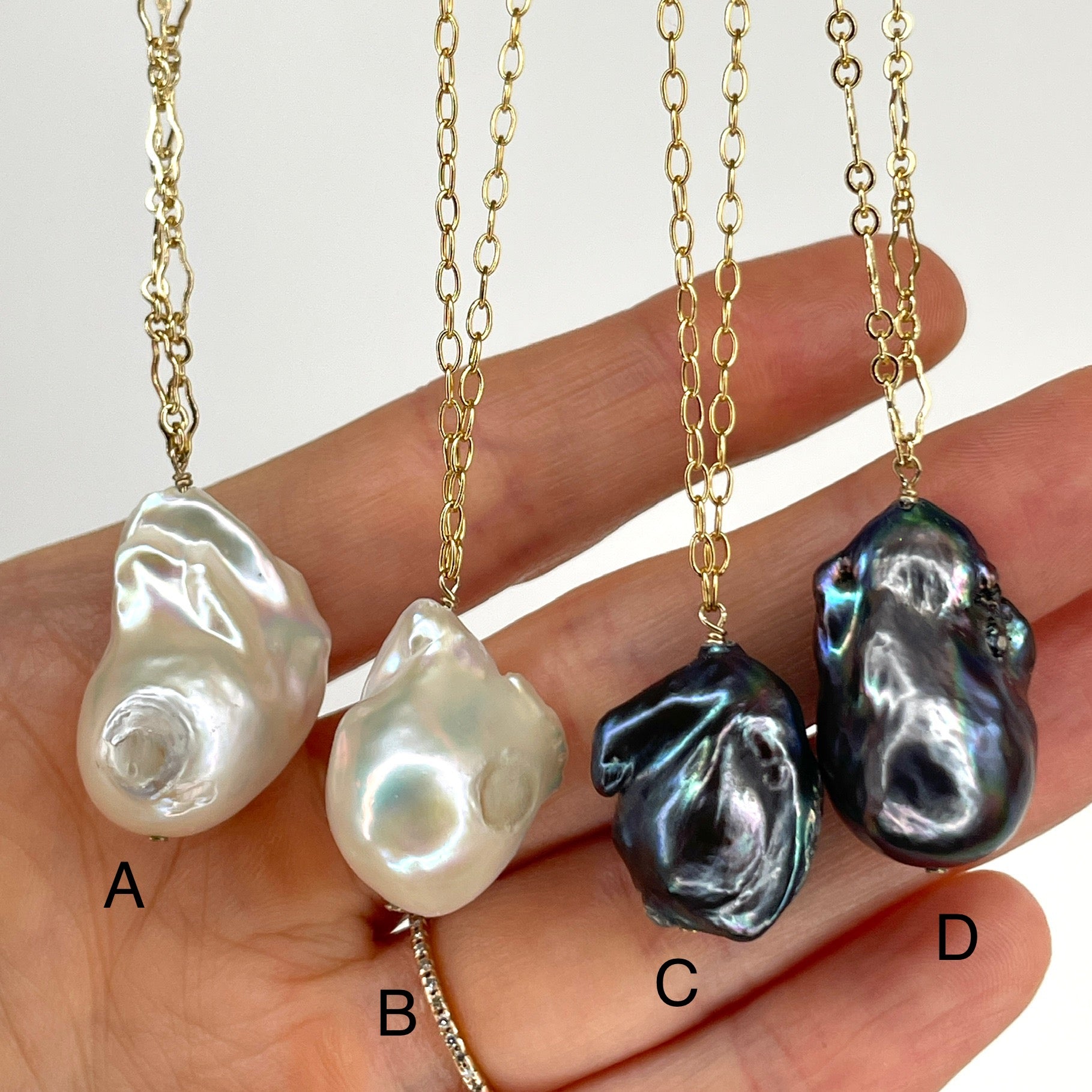 Baroque Pearl Necklace - Tree Myriah