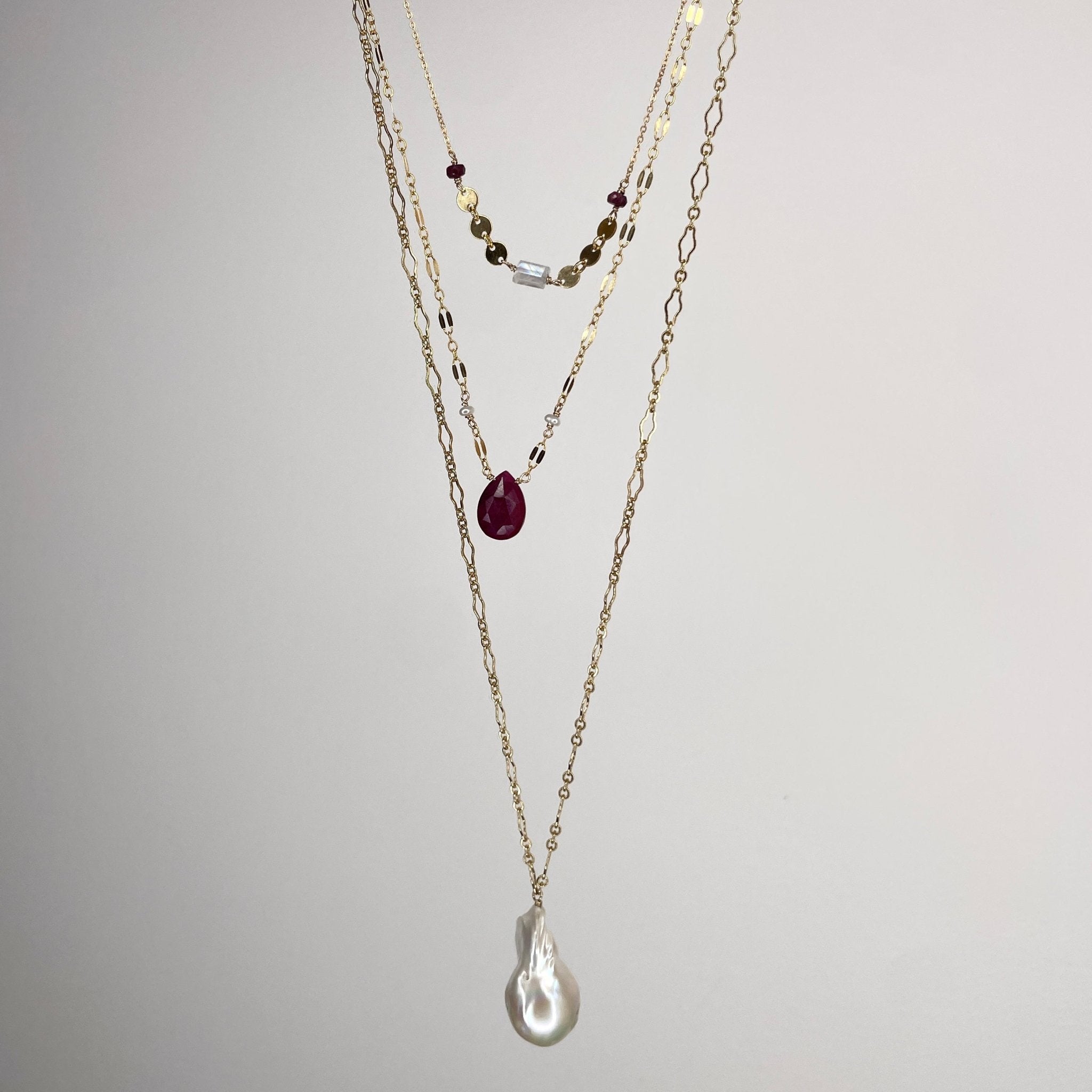 Winter Light Necklace - Tree Myriah