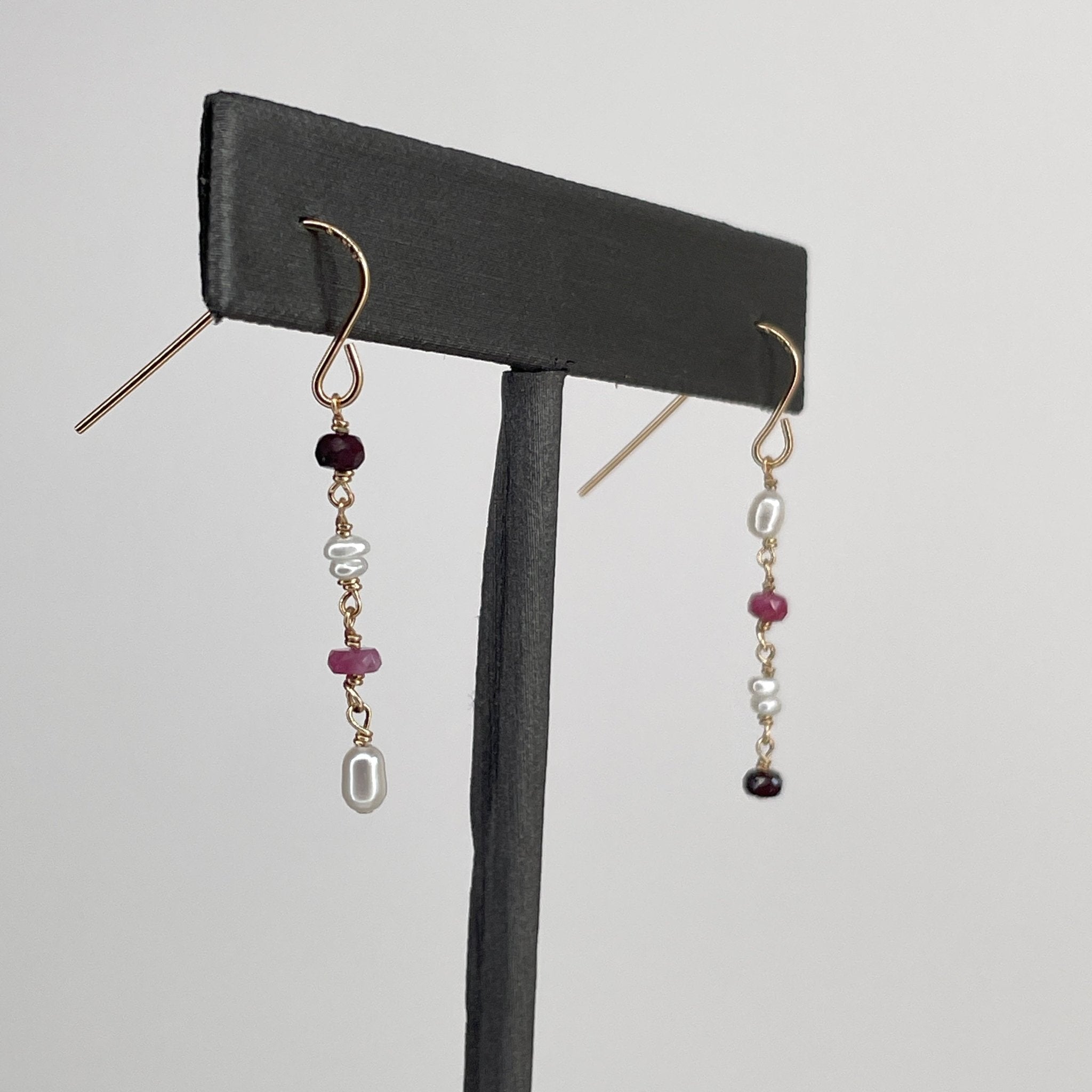 Winter Light Earrings - Tree Myriah