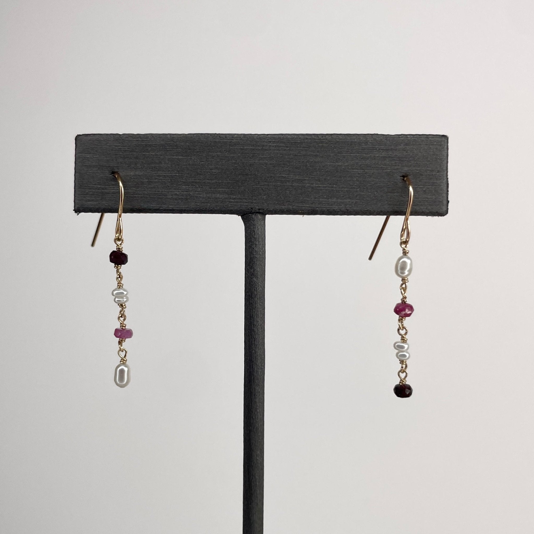 Winter Light Earrings - Tree Myriah