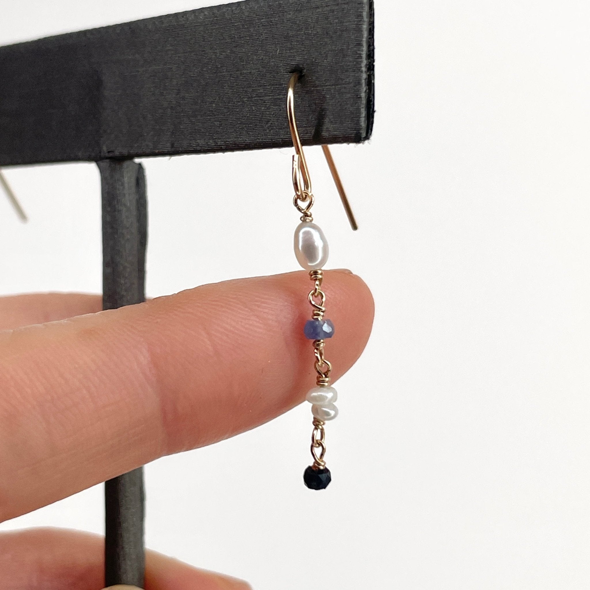 Winter Light Earrings - Tree Myriah