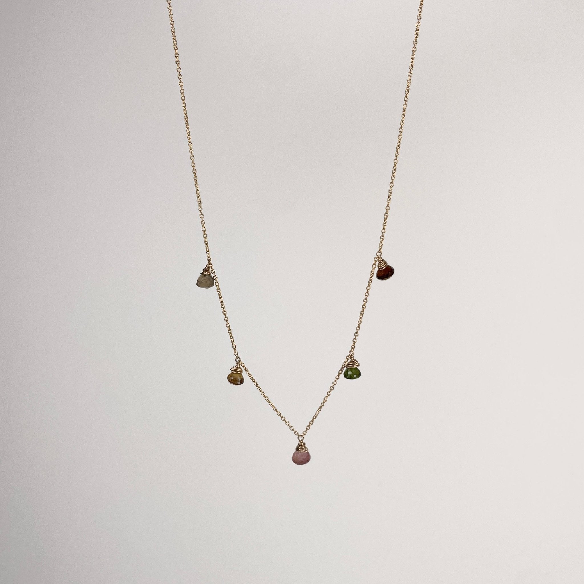 Tourmaline Chlo Necklace - Tree Myriah
