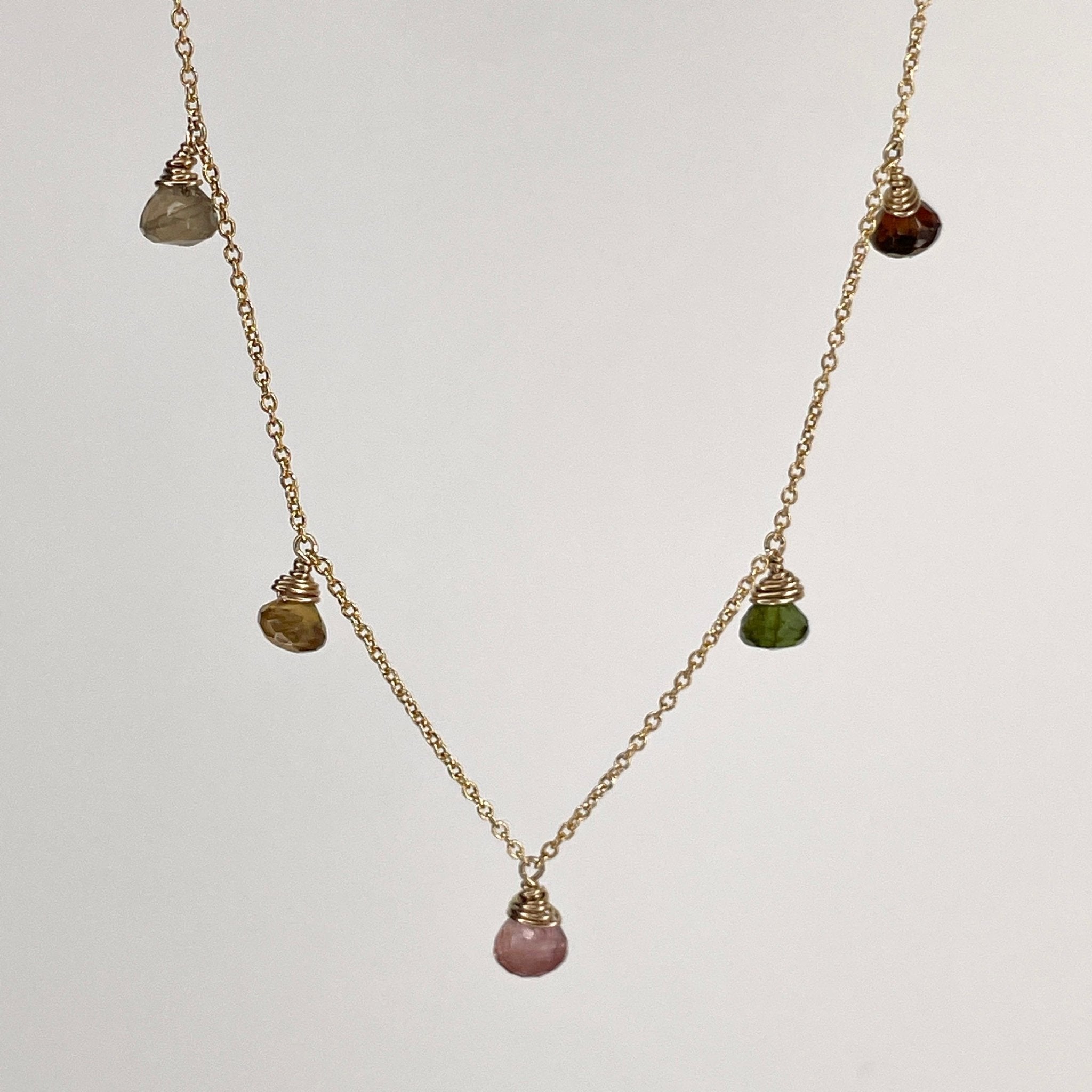Tourmaline Chlo Necklace - Tree Myriah
