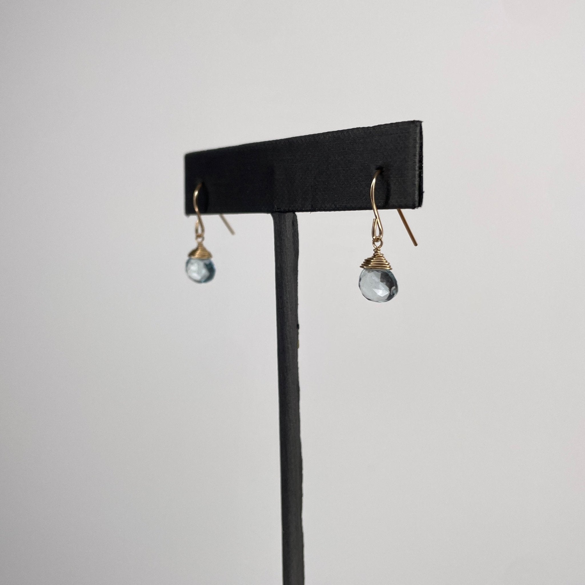 Aquamarine Bree Earrings - Tree Myriah