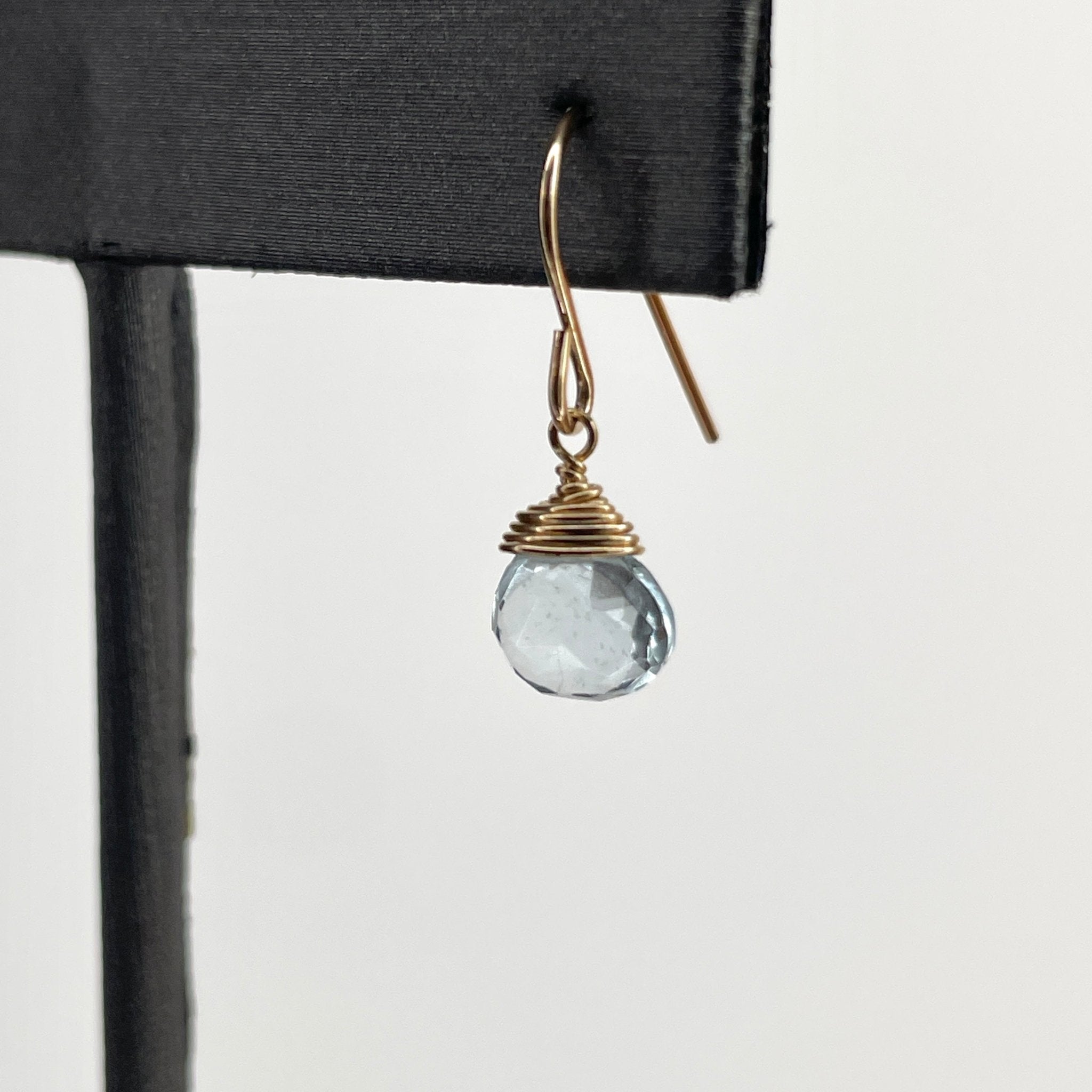 Aquamarine Bree Earrings - Tree Myriah