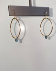 Kyanite Mini Hoops