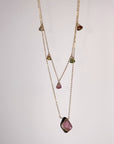 Watermelon Tourmaline Necklace