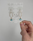 Larimar Kite Earrings