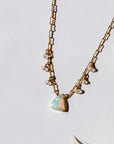 Fiery Opal Devotion Necklace - Tree Myriah