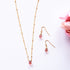 Strawberry Quartz Minimalist Set - Tree Myriah