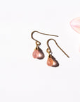 Strawberry Quartz Bree Earrings - Tree Myriah