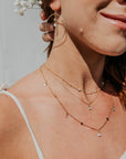 Trillium Long Necklace